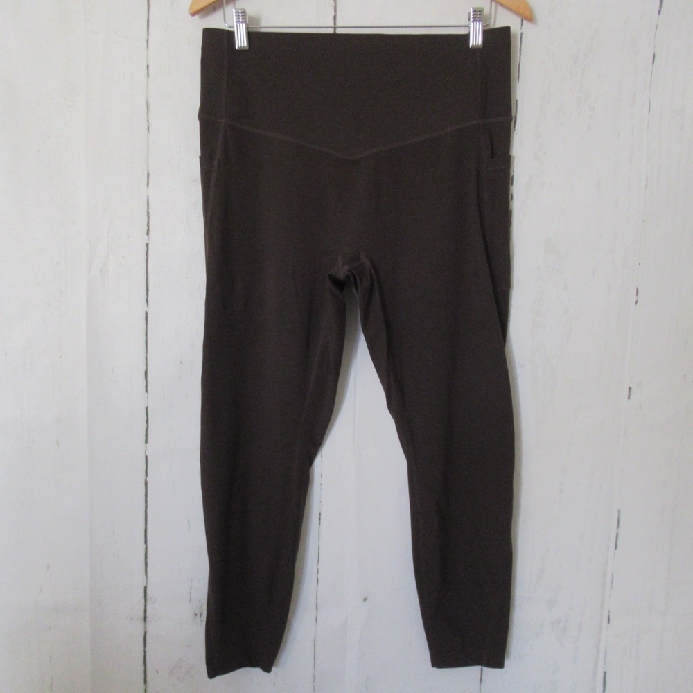 Halara Leggings XL Brown Ultrasculpt Tummy Control‎ 7/8 High Waisted